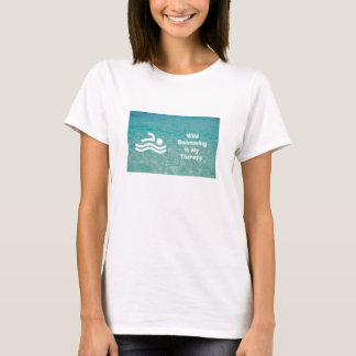 T-shirt La natation sauvage est mon art-thérapie