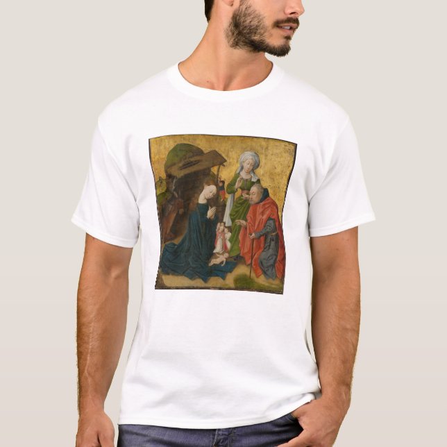 T-shirt La nativité, circa 1460 (Devant)