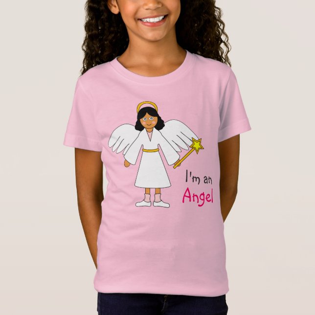 T-Shirt La Nativité des enfants — Jolie conception "Je sui (Devant)