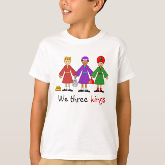 T-shirt La Nativité des enfants — Nous trois rois