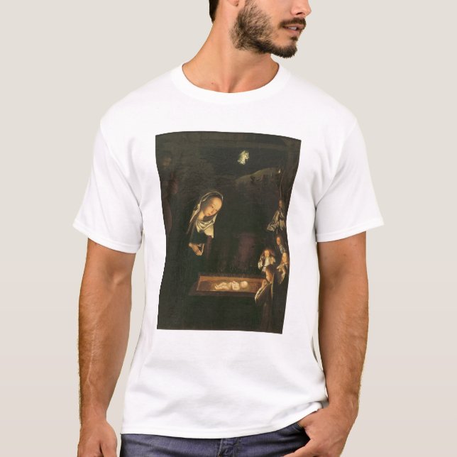 T-shirt La nativité la nuit (Devant)