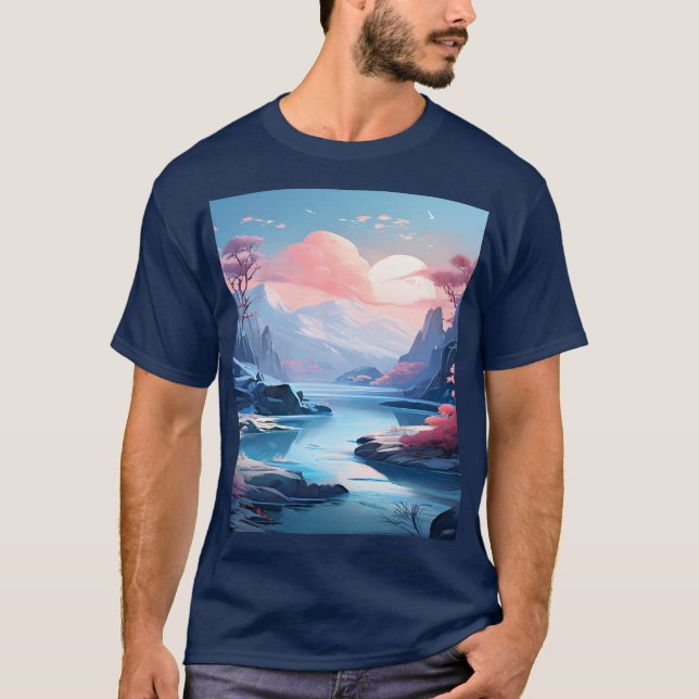 T-shirt la nature (Devant)