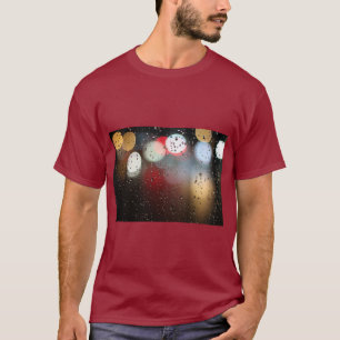 T-shirt La nature à travers une fenêtre en verre