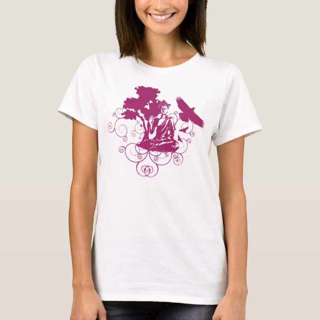 T-shirt La nature bouddha (Devant)