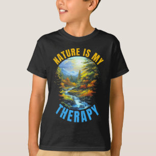 T-shirt La nature est ma thérapie