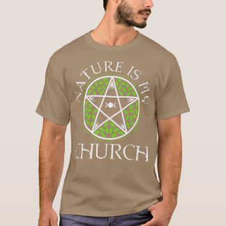 T-shirt La Nature Est Mon Église 438