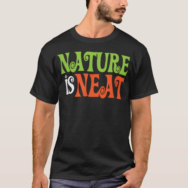T-shirt La nature est soignée (Devant)