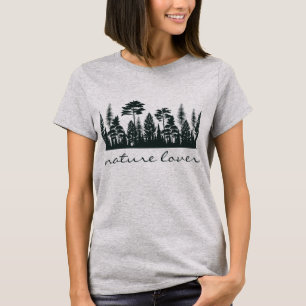 T-shirt La nature Forêt des arbres Femmes