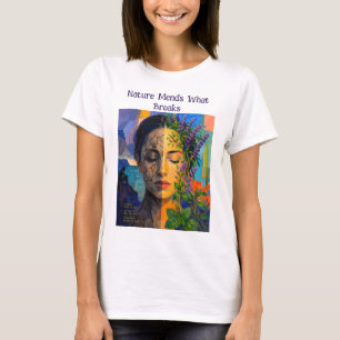 T-shirt La nature répare ce qui se brise – Un portrait de