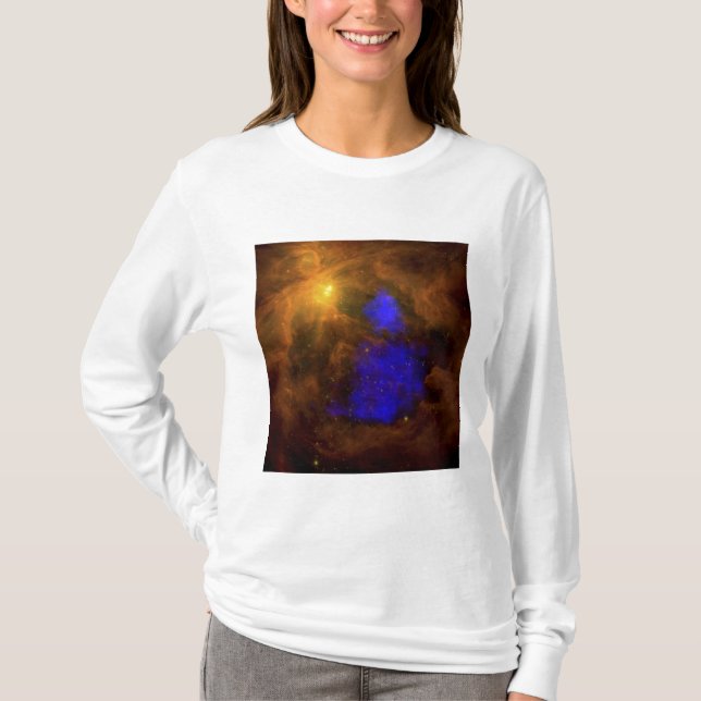 T-shirt La nébuleuse Orion dans l'infrarouge (Devant)