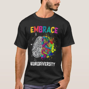 T-shirt La Neurodiversité Célèbre Le Spectre De L'Autisme 