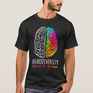 T-shirt La Neurodiversité Célèbre Le Spectre De L'Autisme