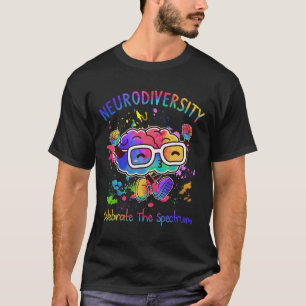 T-shirt La Neurodiversité Célèbre Le Spectre De L'Autisme