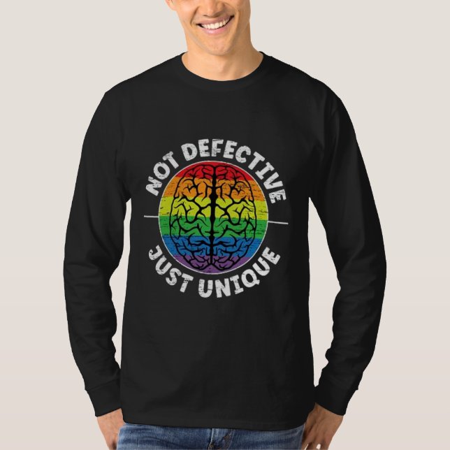 T-shirt La Neurodiversité Et L'Autisme (Devant)