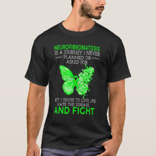 T-shirt La Neurofibromatose Est Un Voyage Que Je N'Ai Jama