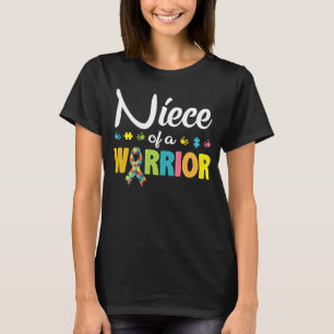T-shirt La nièce d'une Sensibilisation sur l'autisme guerr