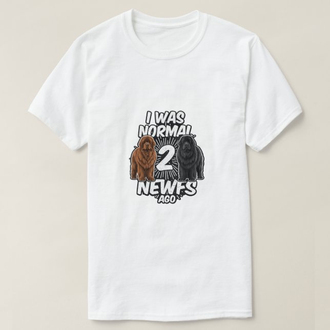 T-shirt La normalité était surfaitement vantée (Design devant)