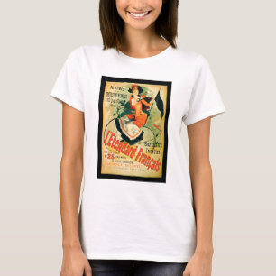T-shirt "La norme française", publicité par affichage 'a