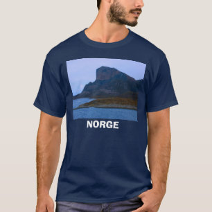 T-shirt La Norvège, Norge, entrée de fjord