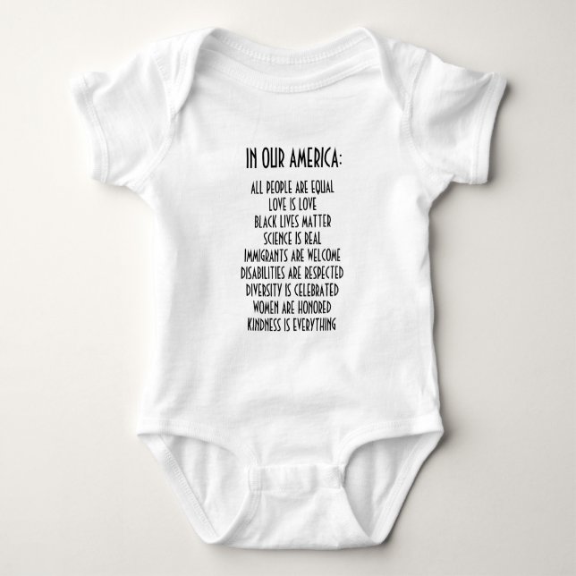 T-shirt La notre Amérique (Devant)