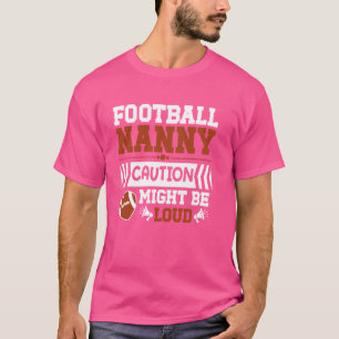 T-shirt La Nounou De Football Drôle Grand-Mère Nounou D'Un
