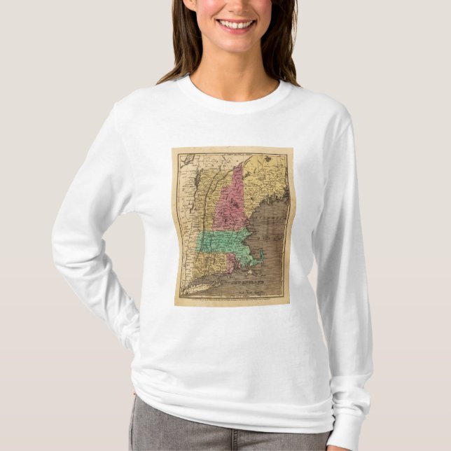 T-shirt La Nouvelle Angleterre 4 (Devant)