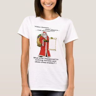 T-shirt La nouvelle liste de cadeaux de père Noël