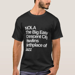 T-shirt La Nouvelle-Orléans surnomme Louisiane
