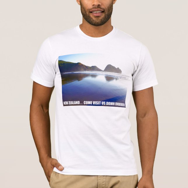 T-shirt La Nouvelle Zélande… Venez rendez- visitenous en (Devant)