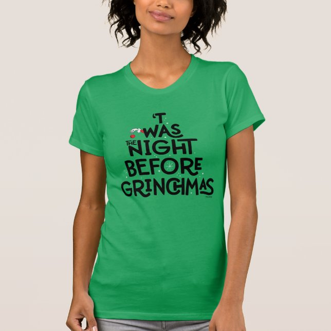T-shirt La Nuit avant Grinchmas (Devant)