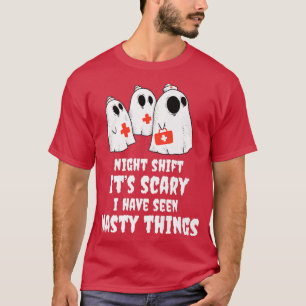T-shirt La Nuit Changez Son Effroi J'Ai Vu Des Choses Nast