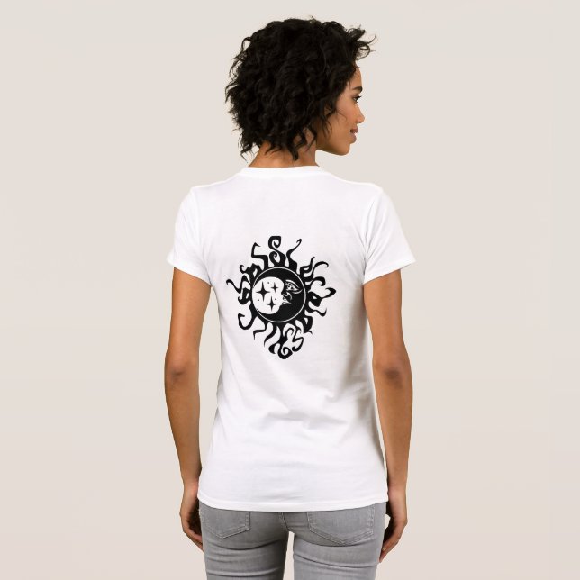 T-shirt La nuit d'une lune noire (Dos entier)