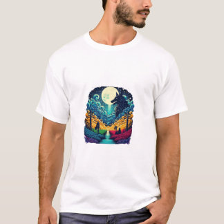T-shirt La Nuit Est Sombre