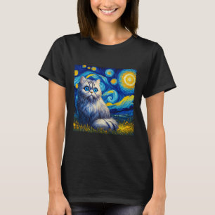 T-shirt La nuit étoilée de Van Gogh Inspiré par l'Amoureux