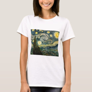 T-shirt La nuit étoilée de Vincent van Gogh (1889)