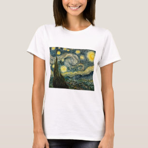 T-shirt La nuit étoilée de Vincent van Gogh (1889)