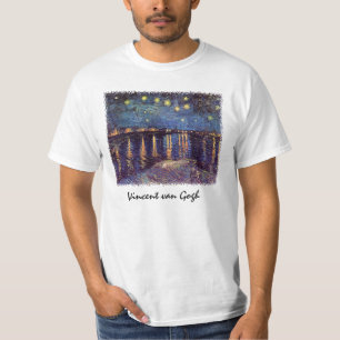 T-shirt La Nuit étoilée sur le Rhône de Vincent van Gogh