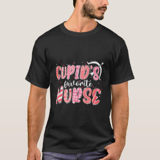T-shirt La Nurse Préférée de Cupidon Jour des Infirmières