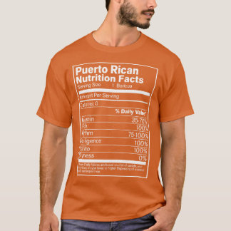 T-shirt La nutrition portoricaine 2