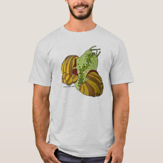 T-shirt là où faites les escargots viennent de