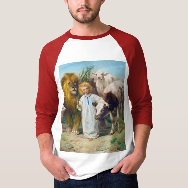 T-shirt La Paix, 1896 par William Strutt (Devant)