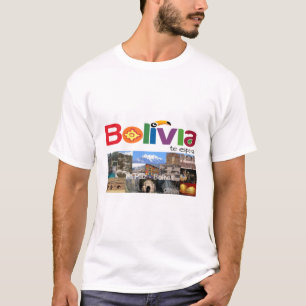 T-shirt Là Paix Bolivie tourisme