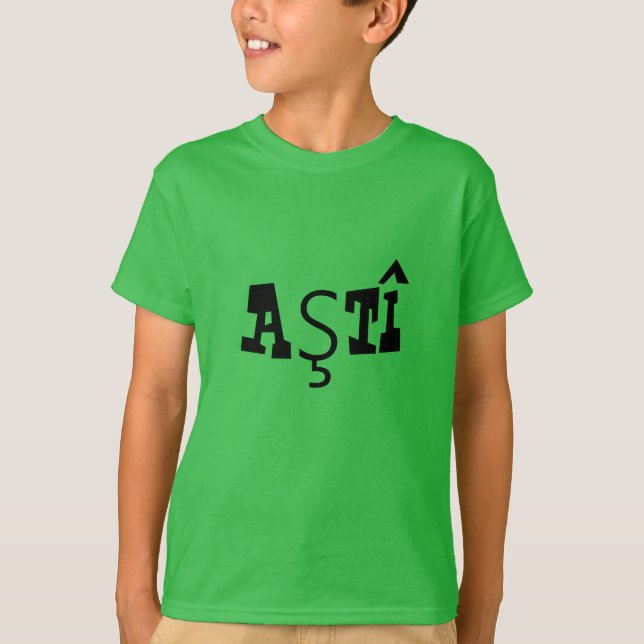 T-shirt La paix d'Aştî (Devant)
