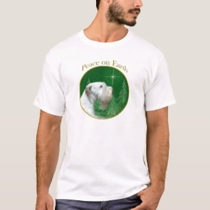 T-shirt La paix de Sealyham Terrier sur Terre