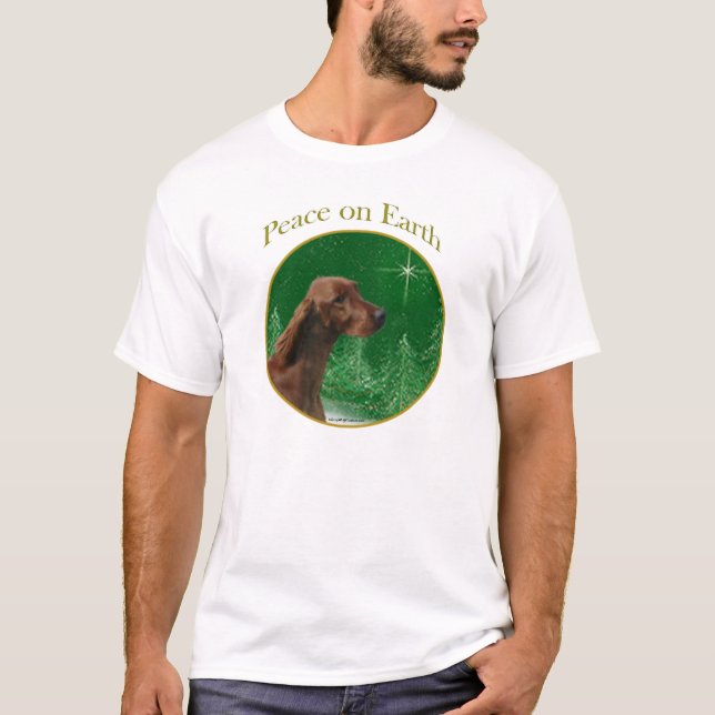 T-shirt La paix de Setter en Irlande (Devant)