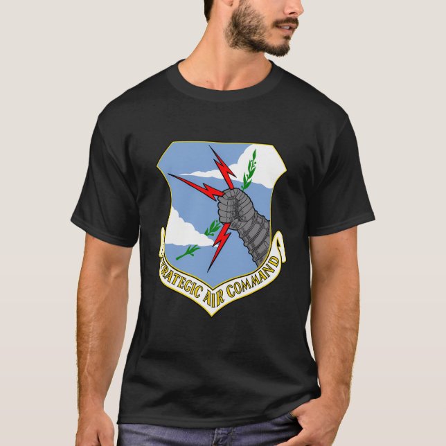 T-shirt La paix du Commandement aérien stratégique est not (Devant)