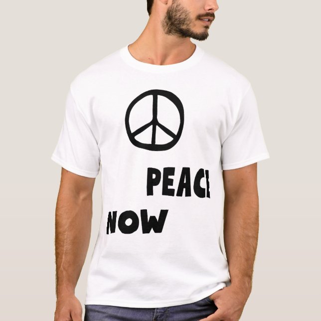 T-shirt La paix est meilleure (Devant)
