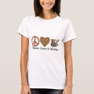 T-shirt La paix, l'amour et les Slots