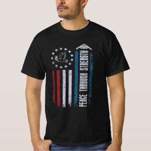 T-shirt La Paix Par La Force