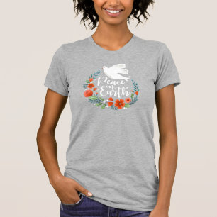T-shirt La paix sur Terre Noël